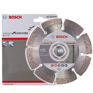Tarcza diamentowa 115 mm BOSCH (bardzo twardy beton)