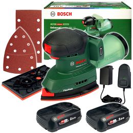 Szlifierka UniversalSander 18V-10 BOSCH 2x2,5Ah