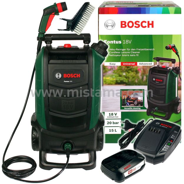 Myjka ciśnieniowa 18V FONTUS 2 BOSCH 1x2,5Ah
