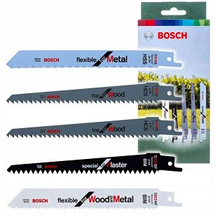 Brzeszczot do KEO BOSCH do drewna metalu 5 sztuk