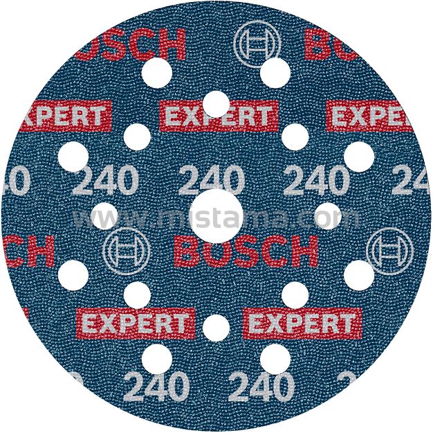 Papier ścierny 125mm GR. 240 FOIL 0780 BOSCH EXPERT