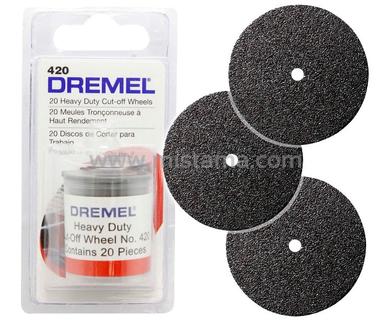Tarcza do cięcia metalu i plastiku 420 DREMEL (20 sztuk)