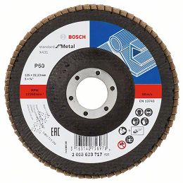 Tarcza listkowa X431 do metalu 125mm GR.60 BOSCH (płaska)