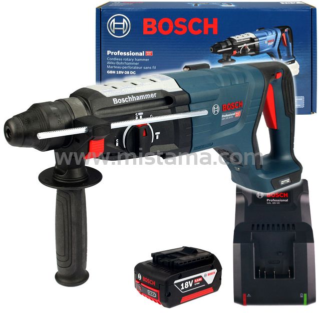 Akumulatorowy młot GBH 18V-28 DC BOSCH 1x4,0Ah