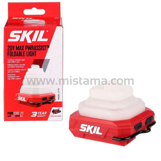 Lampa latarka akumulatorowa 300LM 20V 3175 SKIL (korpus)