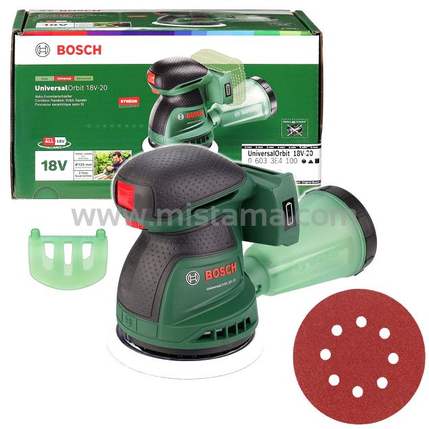 Szlifierka mimośrodowa UniversalOrbit 18V-20 BOSCH (korpus)