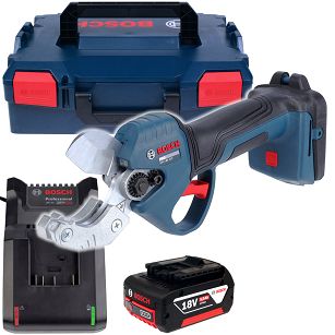 Nożyce akumulatorowe GPC 18V-32 P L-BOXX 1x4,0Ah do cięcia rur PEX i PVC
