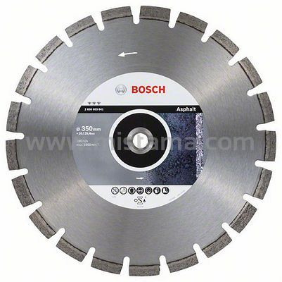 Tarcza diamentowa 350mm BOSCH (asfalt, beton)