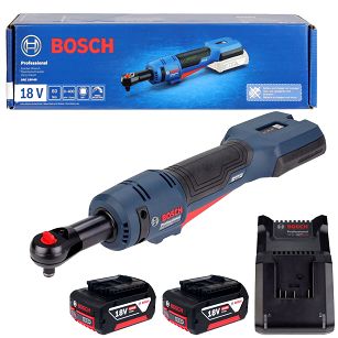 Kątowy klucz grzechotkowy 3/8" GRC 18V-60 BOSCH 2x4,0Ah