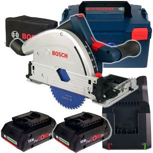Zagłębiarka GKT 18V-52 GC BOSCH 2x4,0Ah L-BOXX
