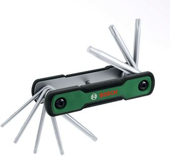 Zestaw składanych kluczy Torx 8w1 BOSCH