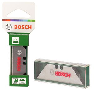 Nożyk ostrze trapezowe SK5 BOSCH w etui zestaw 10 sztuk