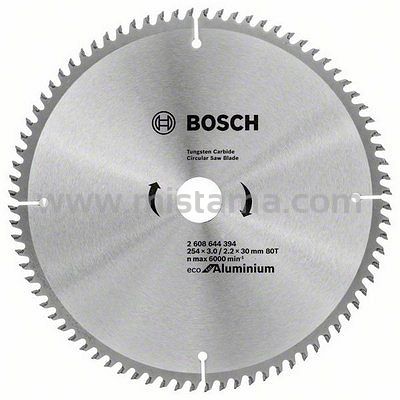 Tarcza pilarska 254/30mm Eco for Aluminium BOSCH (80 zębów)