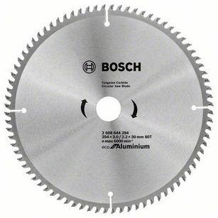 Tarcza pilarska 254/30mm Eco for Aluminium BOSCH (80 zębów)