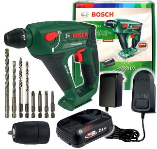 Młotowiertarka akumulatorowa UNEO MAXX BOSCH 1x2,5Ah