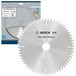 Tarcza widiowa 216/30mm MultiMaterial BOSCH PRO (60 zębów)