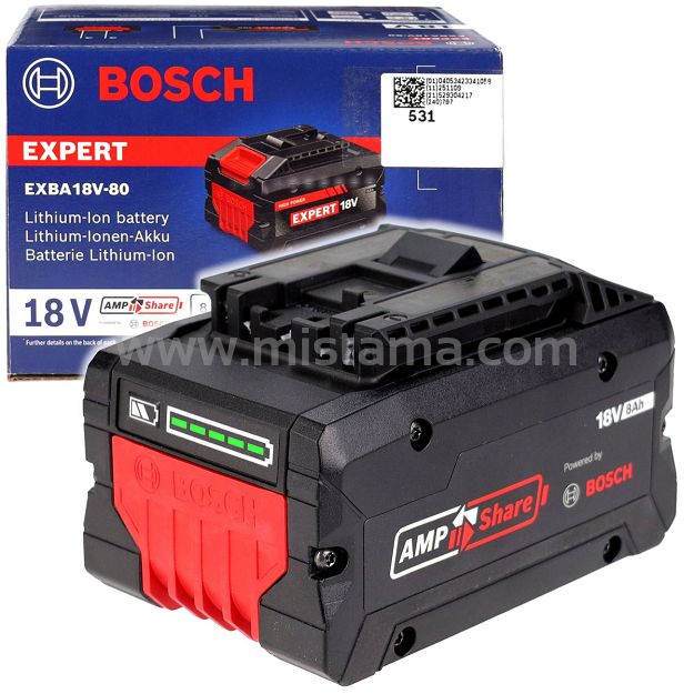 Akumulator EXBA 18V-80 18V 8,0Ah BOSCH EXPERT (litowo-jonowy)