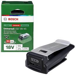 Ładowarka USB Powerbank adapter akumulatora PBA UniversalUSB 18V-45 BOSCH
