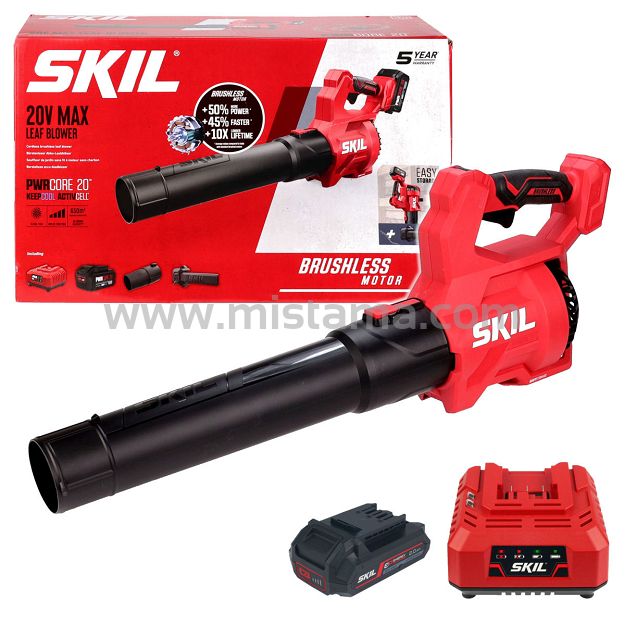 Akumulatorowa dmuchawa do liści 20V 0331 SKIL 1x2,0Ah