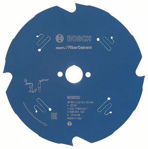 Tarcza pilarska 165/20mm Fiber Cement (4 zęby) BOSCH EXPERT