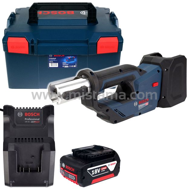 Akumulatorowa praska zaciskarka do rur GPT 18V-19 L-BOXX 1x4,0Ah