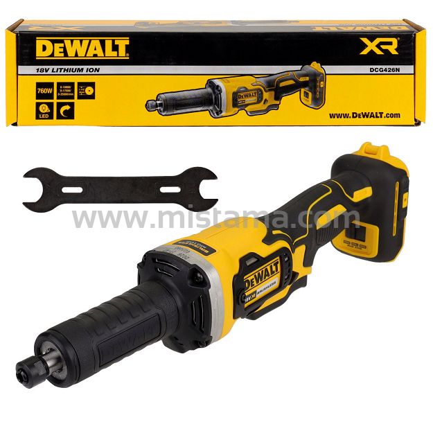 Szlifierka prosta 18V DCG426N DeWALT (korpus)