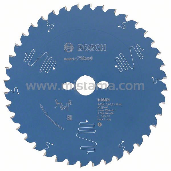 Tarcza pilarska 250/30mm Expert for Wood BOSCH (40 zębów)