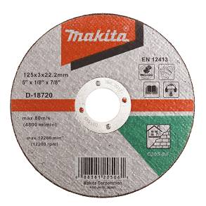 Tarcza korundowa 125/2,5mm MAKITA (do cięcia betonu) WYPRZEDAŻ!