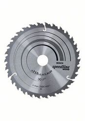 Tarcza pilarska 210/30mmSpeedline Wood BOSCH (30 zębów)