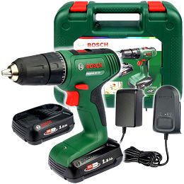 Wkrętarka 18V EasyDrill 18V-40 BOSCH 2x1,5Ah + WALIZKA