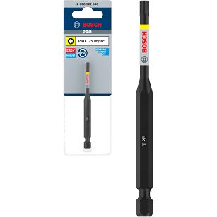 Klinga bit TORX T25 90 mm IMPACT BOSCH PRO