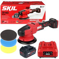 Polerka akumulatorowa 20V 150mm 3790 SKIL 1x4,0Ah + 3 gąbki