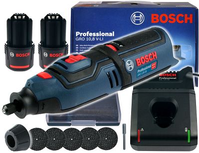 Narzędzie wysokoobrotowe GRO 12V-35 BOSCH 2x3,0Ah