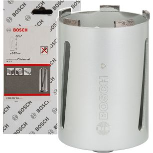 Korona diamentowa do pracy na sucho 107 mm Standard for Universal BOSCH