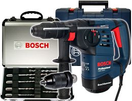 Młotowiertarka GBH 3000 BOSCH + walizka + 11 wierteł i dłut