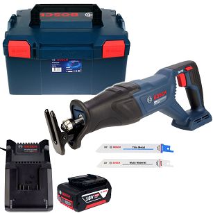 Piła szablasta GSA 18V-280 BOSCH L-BOXX 1x4,0Ah