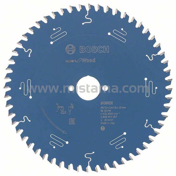 Tarcza pilarska 210/30mm Expert for Wood BOSCH (56 zębów)