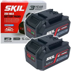 Akumulator 20V 5,0Ah litowo-jonowy KEEP COOL SKIL (2 sztuki)