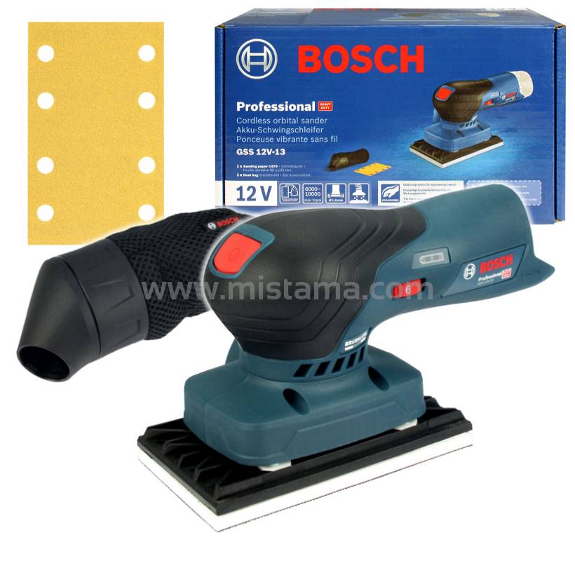 Bosch Professional 12V System ponceuse vibrante sans-fil GSS 12V