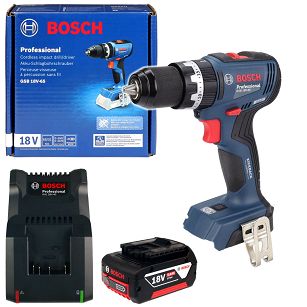 Wkrętarka z udarem 65Nm GSB 18V-65 BOSCH 1x5,0Ah