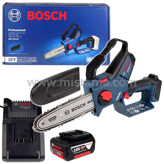 Akumulatorowa piła łańcuchowa do gałęzi GKE 18V-20 BOSCH 1x5,0Ah
