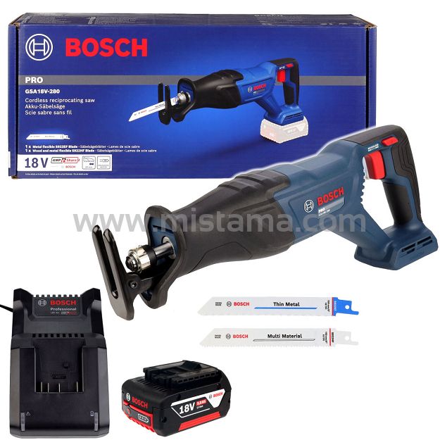Piła szablasta GSA 18V-280 BOSCH 1x5,0Ah