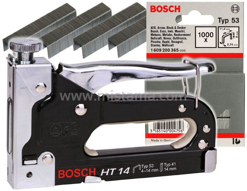 Zszywacz ręczny HT14 BOSCH + 1000 zszywek