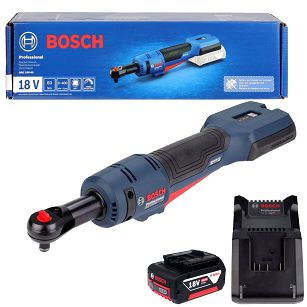 Kątowy klucz grzechotkowy 3/8" GRC 18V-60 BOSCH 1x4,0Ah