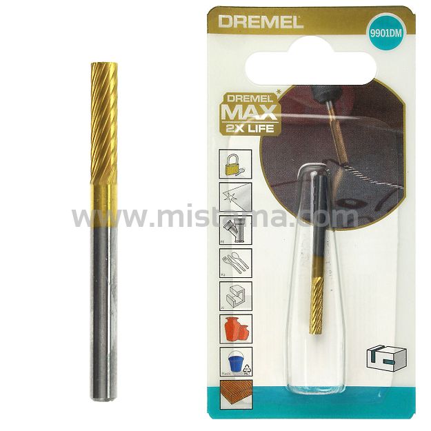 Frez cylindryczny 3,2mm 9901DM DREMEL MAX