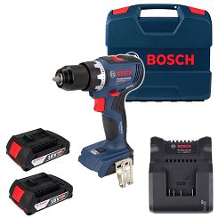 Wkrętarka 18V 63Nm GSR 18V-65 BOSCH 2x2,0Ah + walizka