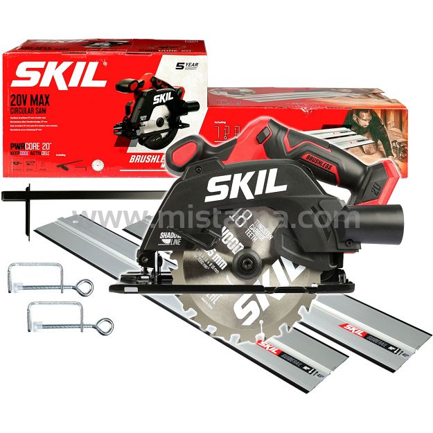 Pilarka tarczowa 57mm 20V 3551 SKIL (korpus) + SZYNA 140cm