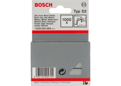 Zszywki 18 mm TYP 53 BOSCH (1000 szt.)