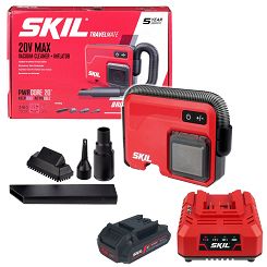 Odkurzacz z funkcją dmuchawy 3167 SKIL 1x2,0Ah