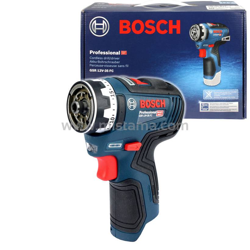Bosch - 12V perceuse-visseuse sans-fil GSR 12V-35 FC (avec 2